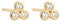 Jenosy Ohrringe Gold Damen Mickey Mouse Ohrringe Ohrstecker Mickey Mouse für Damen Knorpel Huggie Ohrstecker für Mädchen Hypoallergene Ohrringe 18K Vergoldet Modeschmuck für Frauen und Mädchen