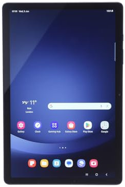 SAMSUNG Galaxy Tab A9 (64GB, 4GB, Wi-Fi Only) 8.7 Android Tablet, All Day Battery, Octa-core (6nm), Dual Speakers, International Model - X110 (256GB SD Bundle, Navy)
