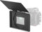 SMALLRIG Matte Box mit Verstellbarer Klemme von 67 mm bis 82 mm, mit 4 x 5,65 Filterrahmen, Top Flag, für spiegellose DSLR-Kameras – 4409