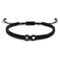 EVEMATE Armband mit Buchstabe und Herz für Freunde und Paare - Initiale A-Z Name - Geflochtenes Freundschaftsarmband für Frauen, Männer und Kinder (S)