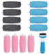 JAWUZ 12x rouleaux de remplacement Recharge Rapeuse Electrique Rouleaux de Remplacement Compatible avec Scholl Velvet Smooth pour Pedicure Pied Electrique, Rape Pieds