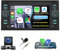 4G+64G Car Stereo for Ford Transit mk7 Fiesta Focus Kuga Transit Connect with Apple Carplay Android Auto Sat Nav,Android 13 Stereo with 7 Inch Touchscreen,Bluetooth WIFI FM RDS+Backup Camera