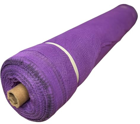PDL - PegDev - Purple Temporary Fencing, Heavy Duty UV Stabilised Polyethylene Mesh, Durable Netting for Herris Fencing (8m)