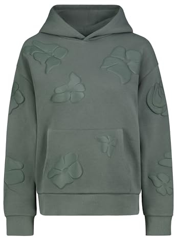 Sublevel Damen Kapuzenpullover Hoodie mit 3D Print, Kängurutasche
