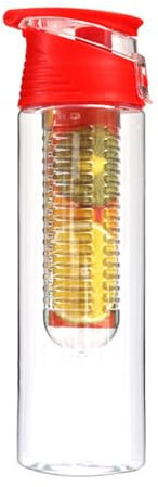 Water Infuser Bottle - Detachable Fruit Filter Bottle For Flavorful Hydration | Watter Container | Reusable Sport Water Bottles For Gym, Travel, Camping, Hiking