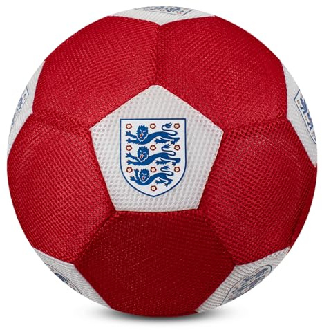 Hy-Pro Officially Licensed Tottenham Hotspur Giant 14in Mesh Ball - Soft & Bouncy Lightweight Multi-Sport Ball for Indoor and Outdoor Football Games - With Logo and Club Colours