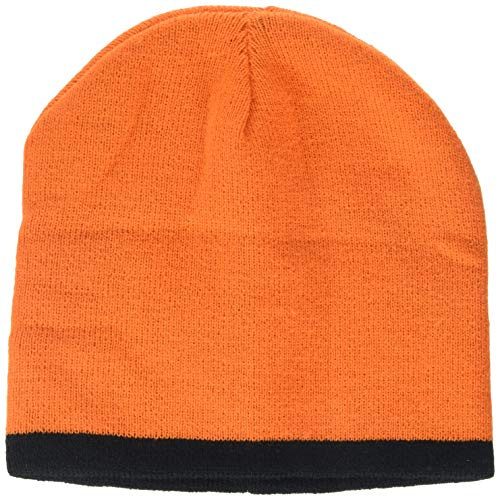 Result Ergebnis RC046 Wendemütze Einheitsgröße orange/schwarz