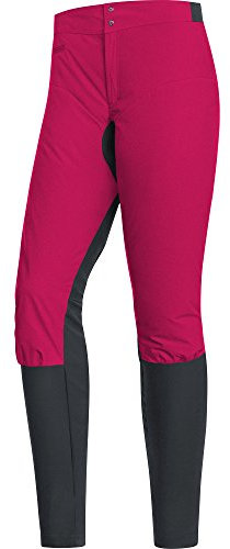 Gore Bike WEAR Damen Mountainbike-Hose, Gore Windstopper, Power Trail Lady Pants, Größe: 44, Pink/Schwarz, TLPOTR