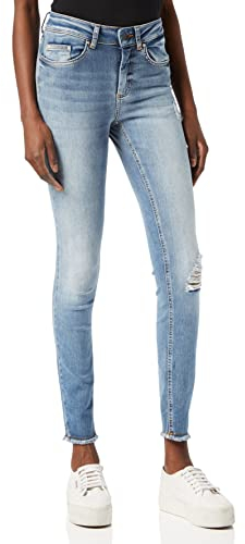 ONLY Damen Onlblush Ankle Skinny Fit, Blau (Light Blue Denim Light Blue Denim), L / 30L