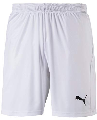 PUMA Herren Liga Core Shorts, PUMA White-PUMA Black, M