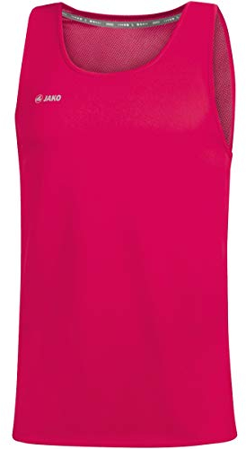 JAKO Herren Tanktop Run 2.0, Pink, XXL
