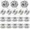 Nähmaschinen Spulenkapsel 3 PCS und Nähmaschinen Spulen 15pcs aus Metall, Nähzubehör Handwerk Werkzeuge zum Basteln, Nähen, kompatibel mit Frontlader, 15 Klasse Maschinen
