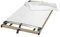 sleepling Protège-Matelas à Picots 120 x 200 cm, Protection en Feutre, Surmatelas pour sommier à Lattes, Fabriqué en Allemagne, Lavable 30 degrés, Respirant, Antidérapant