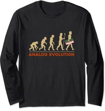 Evolution Synth Keyboard Analog Synthesizer Langarmshirt