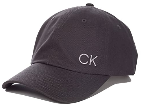 Calvin Klein CK Baseballmütze mit verstellbarem hinteren Schirm aus Reiner Baumwolle, Artikel K50K502533
