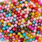 Prasacco 500 Stück Bastelperlen, 8 mm Acrylperlen mit Loch Runde Bunte Undurchsichtig Perlen Auffädeln für DIY Schmuckherstellung, Armbänder, Halsketten, Kleidung, Basteln (10 Farben)