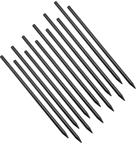 LEEQBCR Lot de 12 baguettes à cheveux pour cheveux longs - En bois - Style vintage