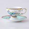 cups seKeramik-Kaffeetassen, Keramikbecher im Ethno-Stil, leichte Luxus-Kaffeetasse und Untertasse, exquisite britische Kaffeetasse und Untertasse, einfache und einfache Haushalts-Kaffeetasse und Unte