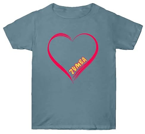 Unisex Zumba Training Kleidung Mode Lässige Liebe Druck Rundhalsausschnitt T-Shirt Zumba Lose Tanz Fitness Kurzarm Top