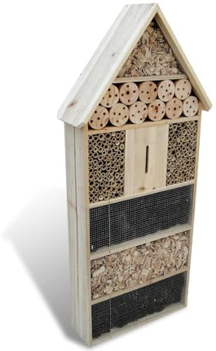 Homgoday Insektenhotel XXL 45,5 x 15 x 99 cm