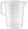 METRO Professional Jarra medidora de polipropileno, 5 L, apta para lavavajillas
