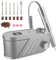 Enniewi Fresa per Unghie Professionale 35000RPM, Lima Per Unghie Elettrica, Manicure e Pedicure, Trapano Elettrico per Rimozione Gel/Smalto, Grigio