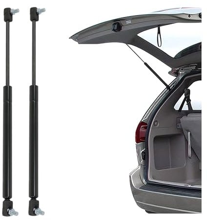 OMAC 2x Heckklappendämpfer Gasfeder Dämpfer kompatibel mit Seat Ibiza 2000-2009 Edelstahl