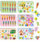 ALEGRE® Einschulung Sticker Schulanfang Aufkleber für Mädchen Jungen, Einschulung Deko Sticker für Schulkind Schulanfang Geschenke, Schuleinführung Sticker Set für 1. Schultag Party Mitgebsel Geschenk