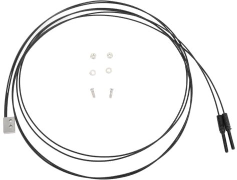 Spacnana 2PCS Glasfaser-Sensorkabel, 0-270 Mm Erkennungsabstand, Flacher, Dünner Reflexions-Glasfasersensor für Elektronische LCD-Verpackungsgeräte