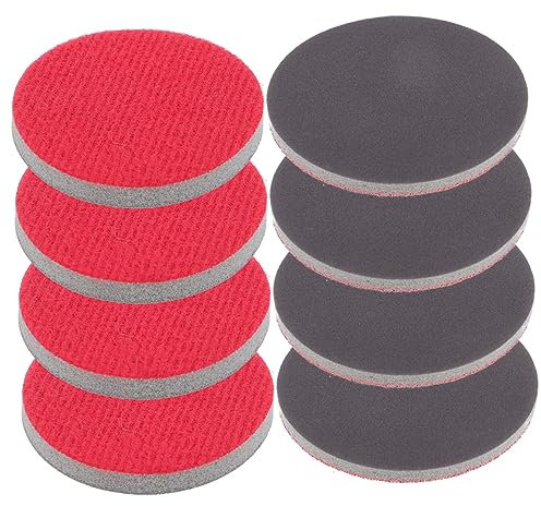 ORFOFE 8pcs Bowling Ball Polishing Pad Bowling Ball Cleaner Bowling Ball Cleaning Pad Compact Bowling Ball Pad Bowling Accessories for Men Reusable Bowling Pad Bowling Ball Clean Pad