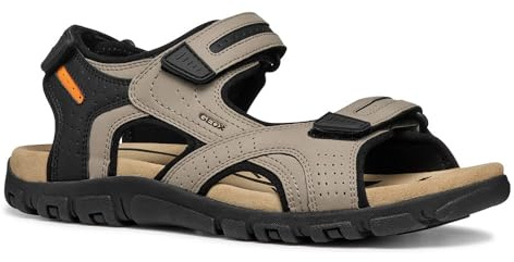 Geox Herren Uomo Strada Sport Sandal, Sand, 42 EU