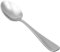 Amazon Basics - Cucharas de cena de acero inoxidable con borde redondo, cucharadas grandes, 20 cm, 10 paquetes de 12 unidades, 120 unidades en total, color plateado