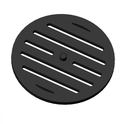 Kaminrost - Passend für Wamsler Kaminöfen inkl. Modellübersicht - Ascherost Kamin aus massivem Stahl - feuerfest & hitzebeständig - Kaminrost Feuerrost Kaminofen Rost [Ø 182x8 mm]