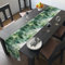 Tischläufer Grüner Wald Leine,Fleckenabweisend Table Runner, Läufer Tisch Deko Tischband Tafeltuch Tischtuch, Für Esszimmer Party Urlaub Dekoration, Abwaschbar