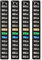 4Stück Aufklebbare Aquarium Temperatur Messgerät Aufkleber Thermometer Strip Aquarium Tank Fisch Thermometer Temperatur Aufkleber für Haus Fisch Tank Haustiertank Bier- und Weinfasss und Aquarium