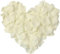 1000 Petali di Rosa Finti, Petali di Rosa in Seta Artificiale Bianchi per Decorazione Romantica, San Valentino, Anniversario Matrimonio e Fidanzamento