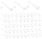 TOYANDONA Replacement Pole for Wind Spinner 100pcs Garden Windmill Parts Easy Assembly
