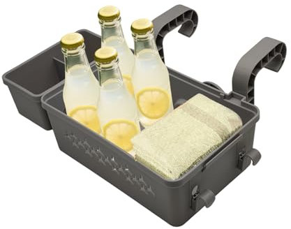 Fenayuu Cesto Portaoggetti Per Piscina, Cesto Portaoggetti Sospeso Per Giocattoli Da Piscina, Portaoggetti Spesso Per Piscina Fuori Terra, Per Giocattoli Da Piscina, Asciugamani