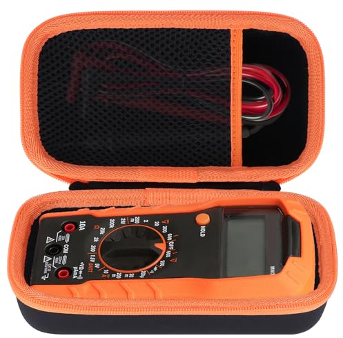 Peyyargo Protective Case for Klein Tools MM325, MM420 & MM720 Multimeter | Fits 69149P, MM300, ET270, 69355, MM400 Klein Multimeter, 600V AC/DC Voltage Tester, Hard EVA Shell, Shock Resistant