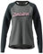 Zimtstern Damen ProTechZonez Shirt LS Wmns MTB, Glacier Grey/Pirate Black, L