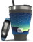 HYDAWAY Faltbarer Getränkebecher | Tragbare, Isolierte, Heiße und Kalte Getränketasse für Kaffee, Tee, Smoothies, Bier, Cocktails, Reisen, Pendeln, Camping, Veranstaltungen | 473ml Kapazität