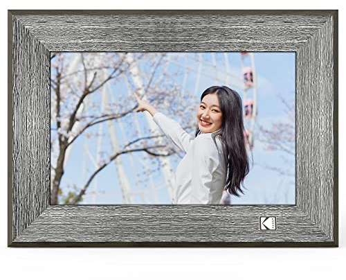 KODAK RCF-1013W Digitaler Bilderrahmen WiFi 10 Zoll IPS Touchscreen Grau