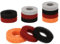 TiMOVO Assist Ringe, 12 Pack Thumbstick Stoßdämpfer Zubehör Kompatibel mit Playstation Portal/Playstation 5(PS5)/Steam Deck/Xbox One/Switch/Switch Pro Controller, 3 Verschiedene Stärken, Mehrfarbig