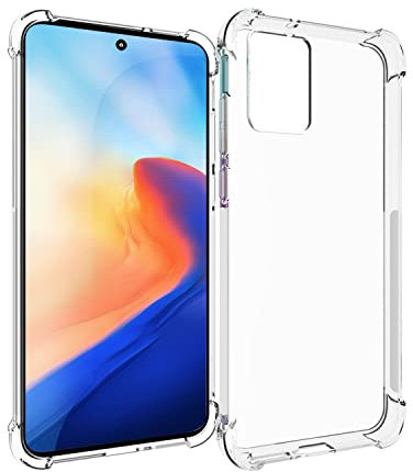 SCL Hülle Für Moto Edge 30 Neo Handyhülle Motorola Edge 30 Neo Hülle, Hülle-Kristallklarer Anti-Kratzer Weiche TPU Coverhülle mit Eckenschutz, Ultra klar