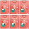 72 Stück Bolsius Crystal Lights Maxi Teelicht 8 Stunden Acryl Cup klar (6x12er)
