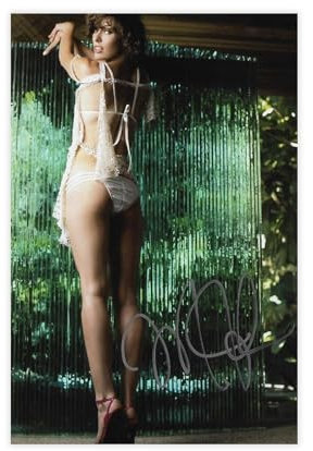 THEGIS Milla Jovovich Leinwand-Poster, Wandkunst, Dekor, Bild, Gemälde für Wohnzimmer, Schlafzimmer, Dekoration, ungerahmt, 30 x 45 cm, 3 Stück