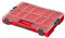 Qbrick System Pro Organizer 200 Red Ultra HD Sortimentskasten Sortierkasten Schraubenbox Sortierbox Kleinteilemagazin Werkzeugbox Für Werkstatt Sortierboxen Für Kleinteile Rot 45,2 x 29,6 x 7,9 cm