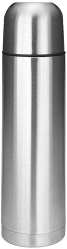 Stainless Steel Flask 500ml, Professional Travel Mugs, Thermo-Shield Technology, Reusable Insulated Hot and Cold Water Bottle with Cover, Bpa Free, Food Grade, Leak Proof | Silver