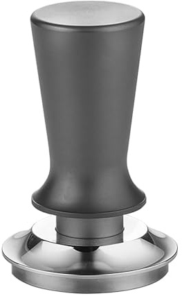 Joyeee Distributore e pressino per caffè da 51 mm, in acciaio inox, 51 mm, con manico in lega di alluminio, strumento professionale per livellare il caffè espresso, manomissione a molla