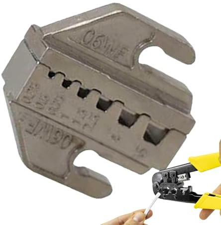 Wire Crimper Ersatzbacken | Crimpzange Set | Offene Barrel Crimpbacken, Multifunktionale Crimpzange Backen, Crimpwerkzeug Zubehör, Elektrische Crimpbacken für Hausarbeiten